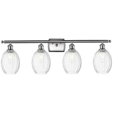Preston 4 Light Bulb Shade Bath Vanity 11.75 X 36.25 Inch by Innovations - 516-4W-G459-6