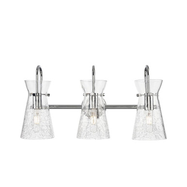 Nicole 3 Light Bath Vanity 12.13 Inch Tall and 24 Inch Wide by Innovations - 385-3W-G385-5