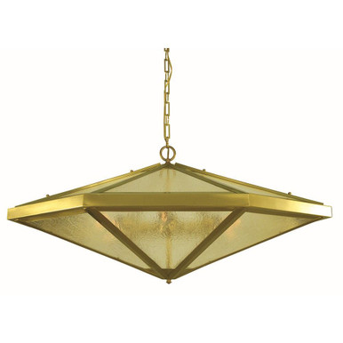 Nova 6 Light Dining Chandelier 18 Inch Tall and 36 Inch Wide by Framburg - 5914 BR