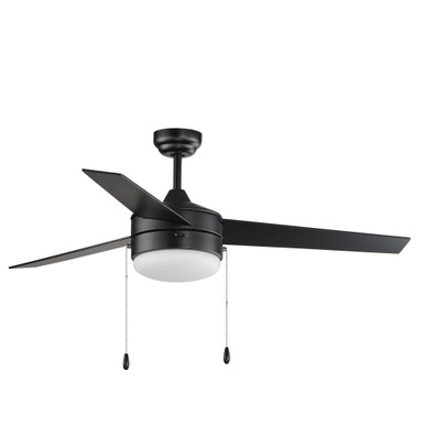 Trio 3 Blade Hugger Ceiling Fan 19 Inches Tall and 52 Inches Wide by Maxim  - 89906FT