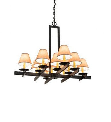 Dante 12 Light Chandelier 32 x 36 Inches Wide by Meyda Tiffany - 202912