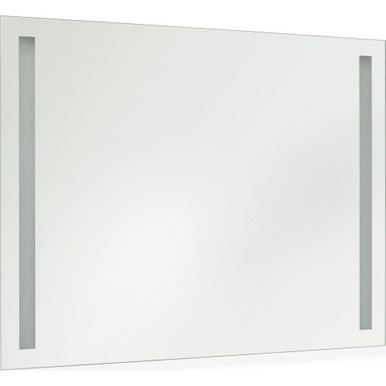 Lustro 35W 1 LED Rectangle Frameless Mirror 36 X 48 Inch Wide by Generation - MRIL1402
