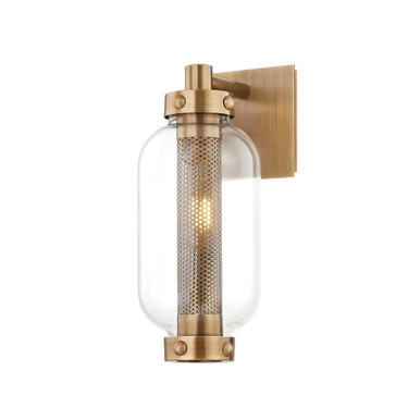 Atwater 1 Light Wall Sconce by Troy - B7034-PBR