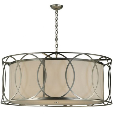Cilindro Hoops 4 Light Pendant 23 x 42 In by Meyda Tiffany - 141660