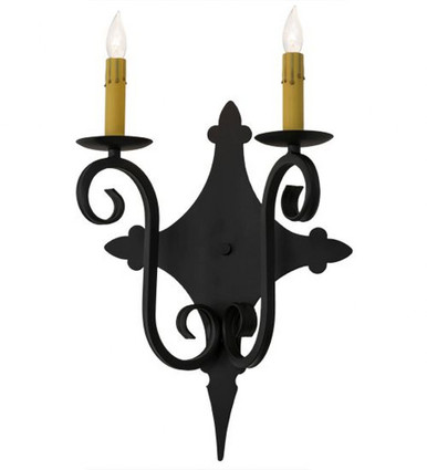 Angelique 2 Light Wall Sconce 18 x 12 Inches by Meyda Tiffany 162474 - 162474