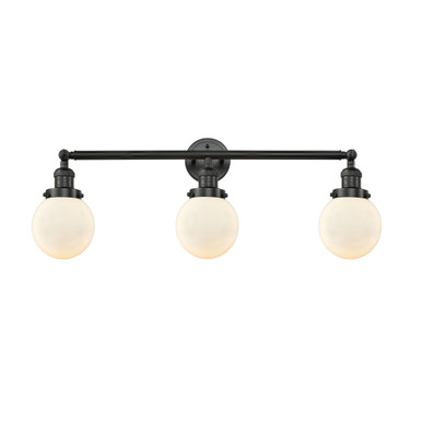 Beacon 3 Light Bath Vanity 12 Inch Tall and 30 Inch Wide by Innovations - 205-G20-6