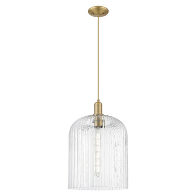 Bridal Veil 1 Light Cord hung Mini Pendant 18.33 X 12 by Innovations - 716-1P-BB-G559-12CL