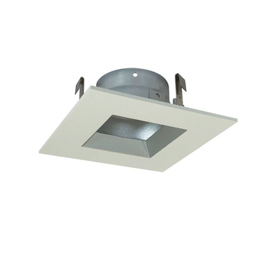 4 Inches Square Trim with Regressed Reflector 2.25x5.25 Inches by Nora  - NS-4857