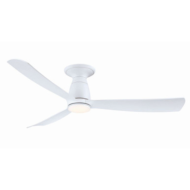 Kute 3 Blade Ceiling Fan with Light Kit 52 Inches Wide by Fanimation - FPD8534