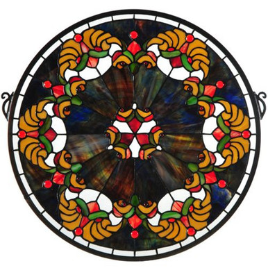 18 Inch Middleton Stained Glass Window 127106 by Meyda Tiffany - 127106
