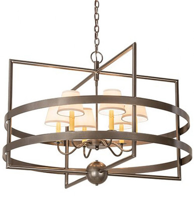 Aldari 6 Light Chandelier 27.25 x 36 Inches Wide by Meyda Tiffany - 175746
