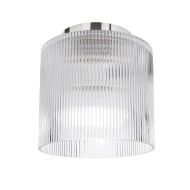 Nadine 60W 1 LED Flush Mount 7.25 Inch Tall and 7 Inch Wide by Dainolite - NAD-71FH