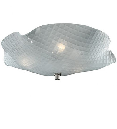 Atelier Window Pane 3 Light Flush Mount 5.5 x 13 In by Meyda Tiffany - 132122
