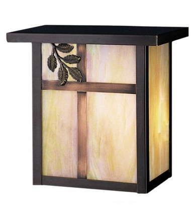 Hyde Park Sprig 1 Light Wall Sconce 8 x 8 In by Meyda Tiffany - 43233