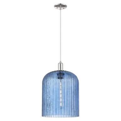 Bridal Veil 1 Light Cord hung Mini Pendant 18.33 X 12 by Innovations - 716-1P-PN-G559-12BL