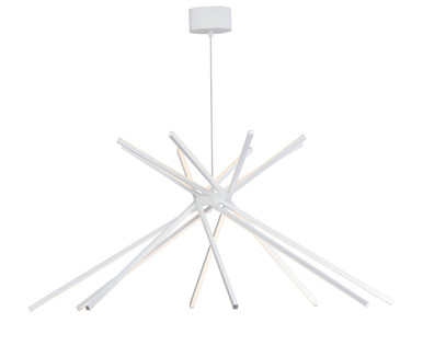 Alumilux Aster 480 Watt 8 LED Light Oversized Pendant by ET2 - E41446-WT
