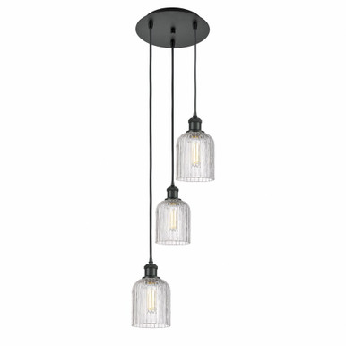 Bridal Veil 3 Light Medium Pendant by Innovations - 113B-3P-G559-5