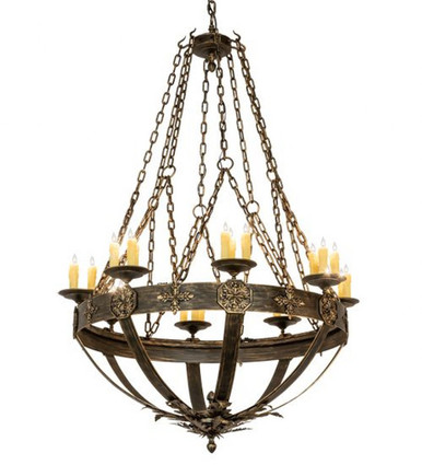 Neapolis 24 Light Chandelier 97 x 60 Inches Wide by Meyda Tiffany - 212739