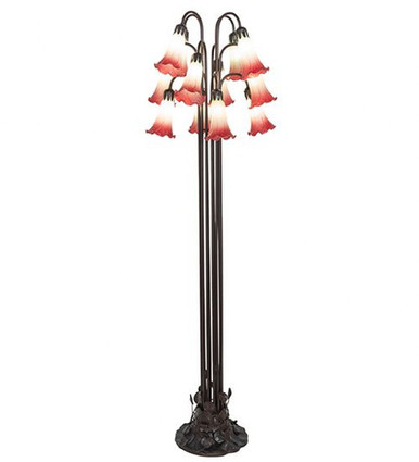 Pond Lily  12 Light Floor Lamp 63 Inch H and 22 Inch W by Meyda Tiffany - 185080