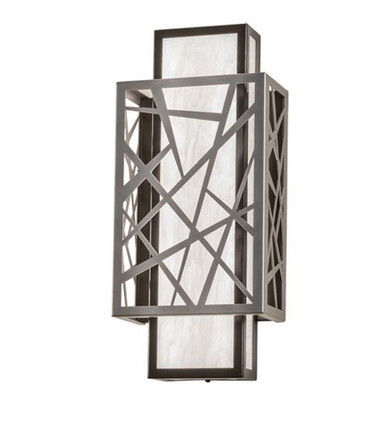 Quadrato Rich Umador 12W LED Wall Sconce 18 x 8 Inches by Meyda Tiffany - 244697