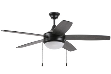 Phaze 52 Inch 5 Blade Ceiling Fan with Light Kit by Craftmade EPHA52FB5 - EPHA52FB5