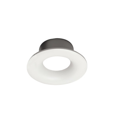 Iolite 9W LED 1 Inch Round Bullnose Trim by Nora  - NIOC-1RN