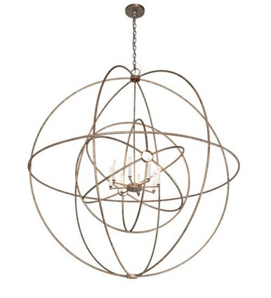 Atom Enerjisi 8 Light Chandelier 67 x 60 Inches by Meyda Tiffany - 219211