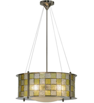 Utopia 3 Light Large Tessella Pendant by Meyda Tiffany - 19323