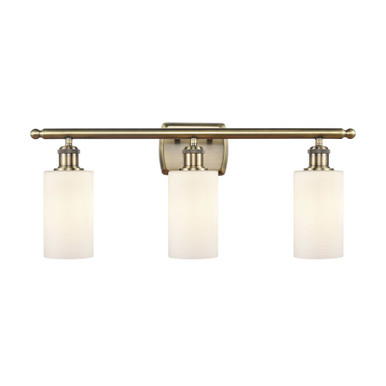 Clymer 100W 3 LED Bath Vanity 9.88 Inch and 23.88 Inch Wide by Innovations - 516-3W-G80-LED