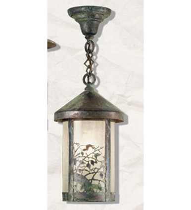 Fulton Apple Branch 1 Light Mini Pendant 25 x 8 Inches by Meyda Tiffany - 44156