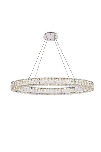 Monroe 32W 1 LED Light Medium Pendant by Elegant - 3503D36