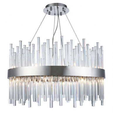 Dallas Sixteen Light Chandelier by Elegant  - 3000d25c