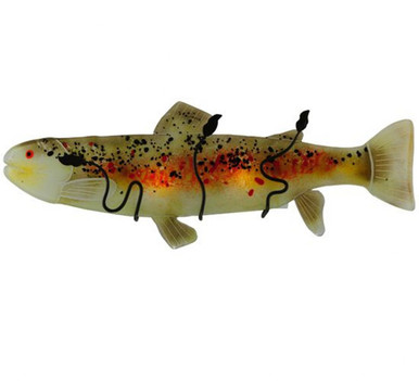 Metro Fusion Brown Trout Two Light Wall Sconce 12 x 29.5 Inch by Meyda - 132284