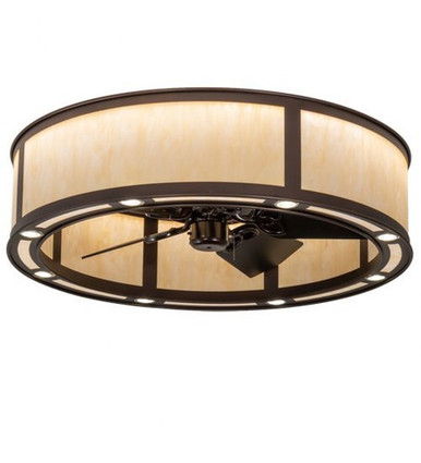 Smythe Craftsman 8 Light Fandelier 10 In H and 36.5 In W by Meyda Tiffany - 200967