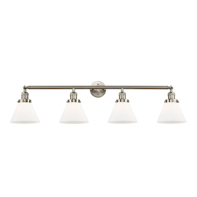 Cone 4 Light Adjustable Bath Vanity 10 and 43.75 Inch Wide by Innovations - 215-G4