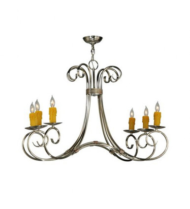 Elon 6 Light Chandelier 30 x 34.5 Inches Wide by Meyda Tiffany - 137245