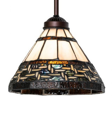 Ilona 1 Light Mini Pendant 18 x 9 Inches by Meyda Tiffany - 265802