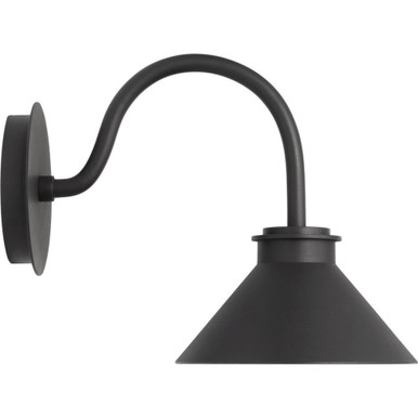 Modern Barn Light 14W 1 LED Small Wall Lantern by Visual Comfort Studio - SLO1001TXB-L1
