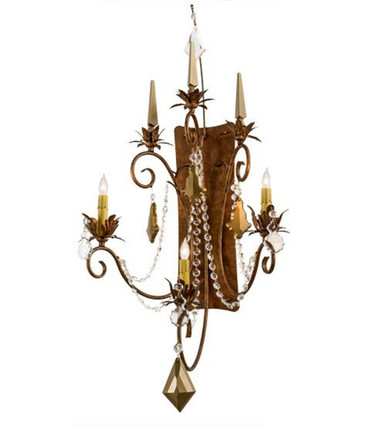 Minuet 3 Light Wall Sconce 39.5 x 21 Inches by Meyda Tiffany - 169773