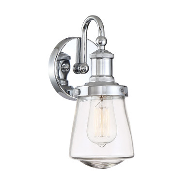 Taylor One Light Wall Sconce by Designers Fountain - 69501-ch