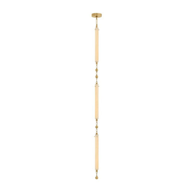 Parigi 28W 3 LED Pendant 85.25 Inch Tall and 2.75 Inch Wide by Corbett - 568-05-VB