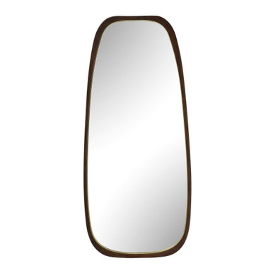 Zachari Asymmetrical Mirror 75.75 Inch and 34 Inch Wide by Uttermost - 08384