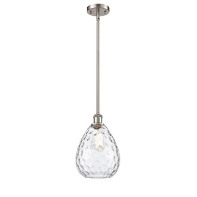 Waverly 100W 1 LED Mini Pendant 12 Inch Tall and 8 Inch Wide by Innovations - 516-1S-G372-LED
