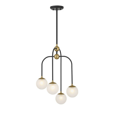 Couplet 4 Light Small Chandelier by Savoy House - 1-6697-4-143