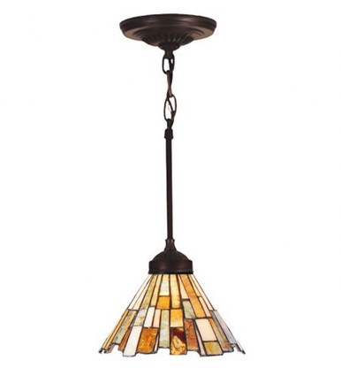 Delta 1 Light Small Pendant by Meyda Tiffany - 99787