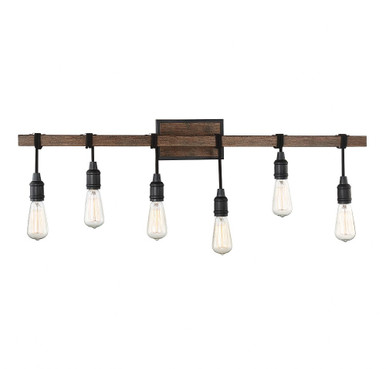 Burgess 6 Light Vanity Light by Savoy House - 8-993-6-41