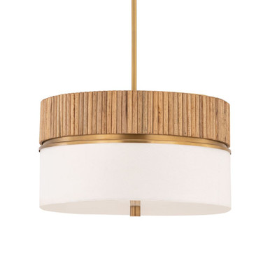 Nebri 2 Light Pendant 10 Inch Tall and 18 Inch Wide by Minka Lavery - 12056-732