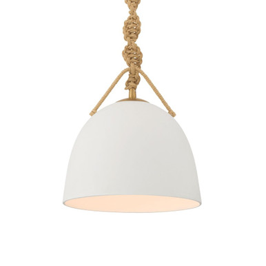 Cordón 1 Light Mini Pendant 8.75 Inch Tall and 10 Inch Wide by Minka Lavery - 16065-732