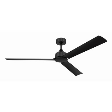 Charming 3 Blade Ceiling Fan 12.72 Inch Tall and 62 Inch Wide by Craftmade - CHM62FB3