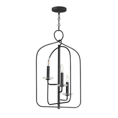 Madeira 3 Light Pendant 25.5 Inch Tall and 13 Inch Wide by Maxim - 12323TCAR